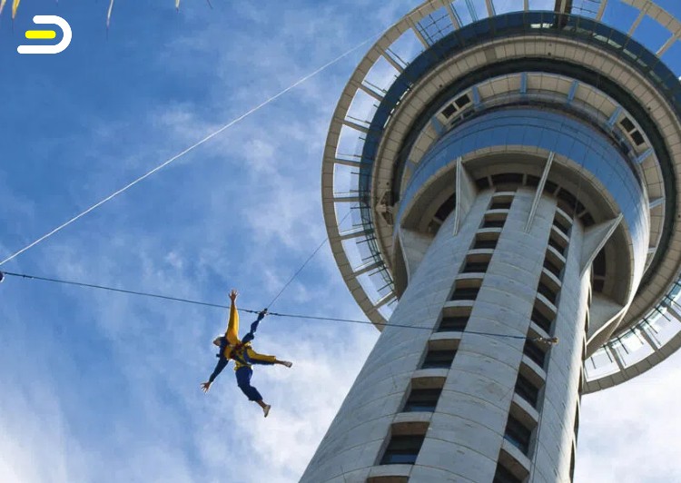 Sky Tower- SKYJUMP奥克兰AJ HACKETT 天空塔蹦极